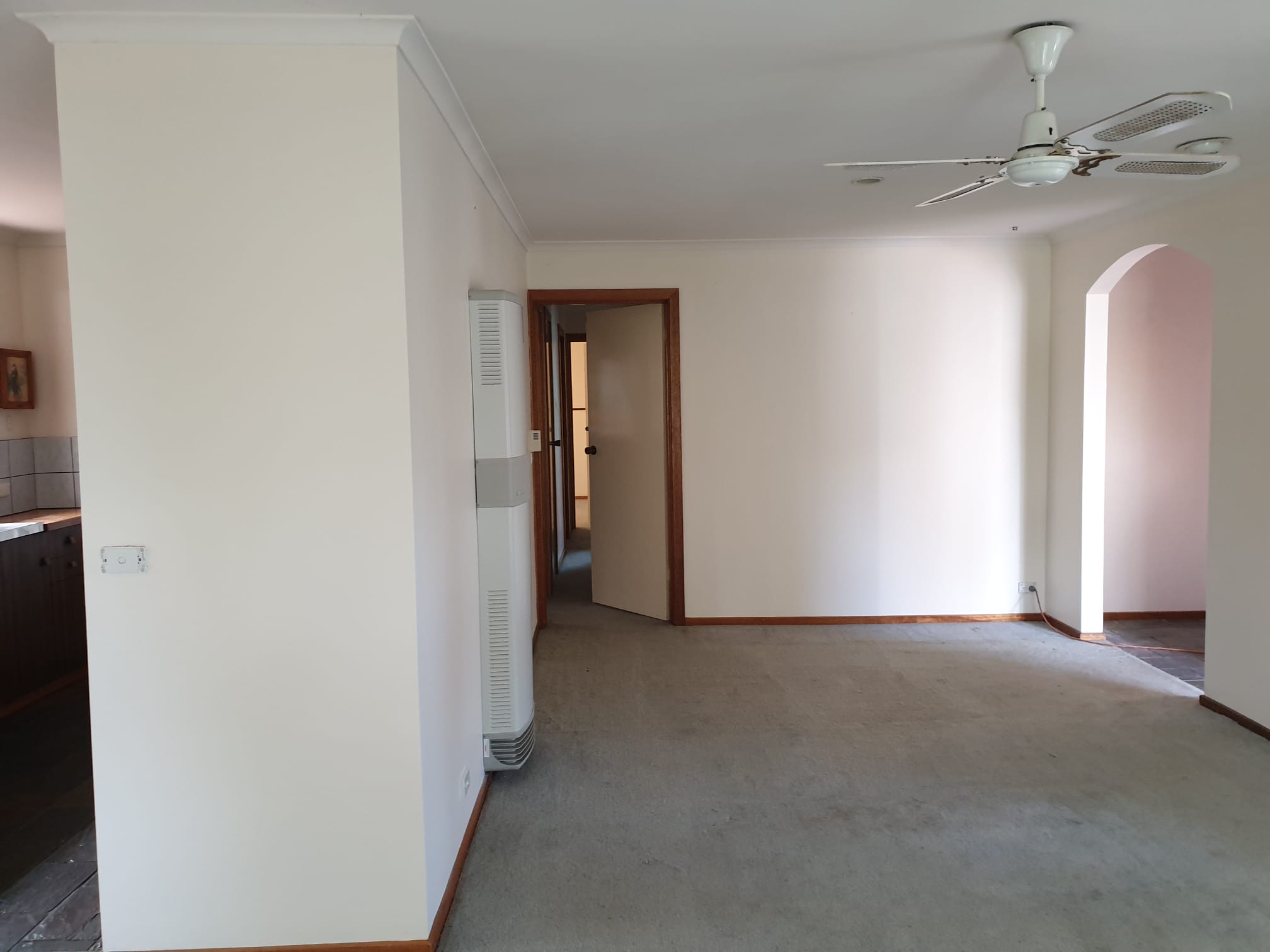 Interior walls, ceiling and doorway painting