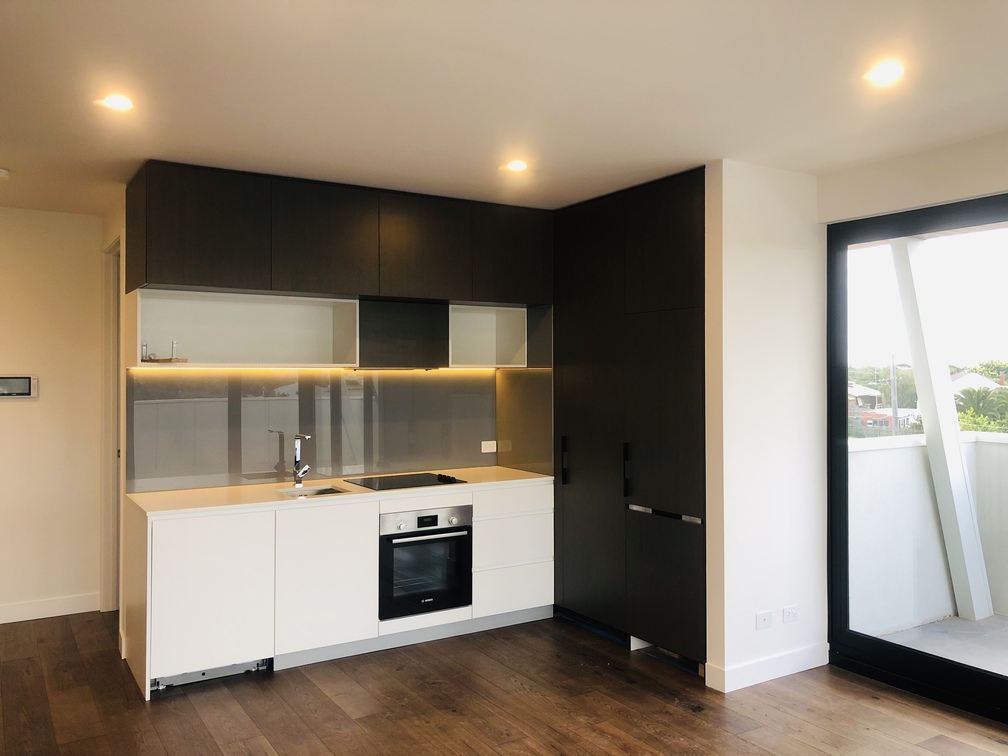 Fresh interior kitchen finish