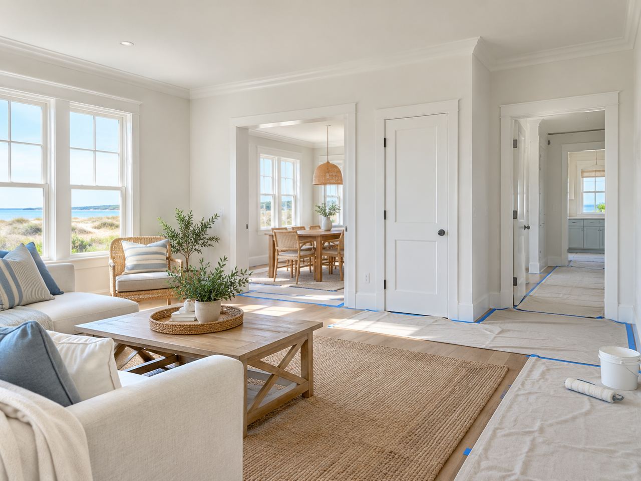 AI-generated illustrative interior painting image for Rye