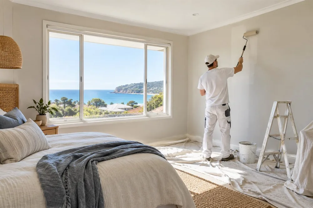 AI-generated illustrative interior painting image for Dromana
