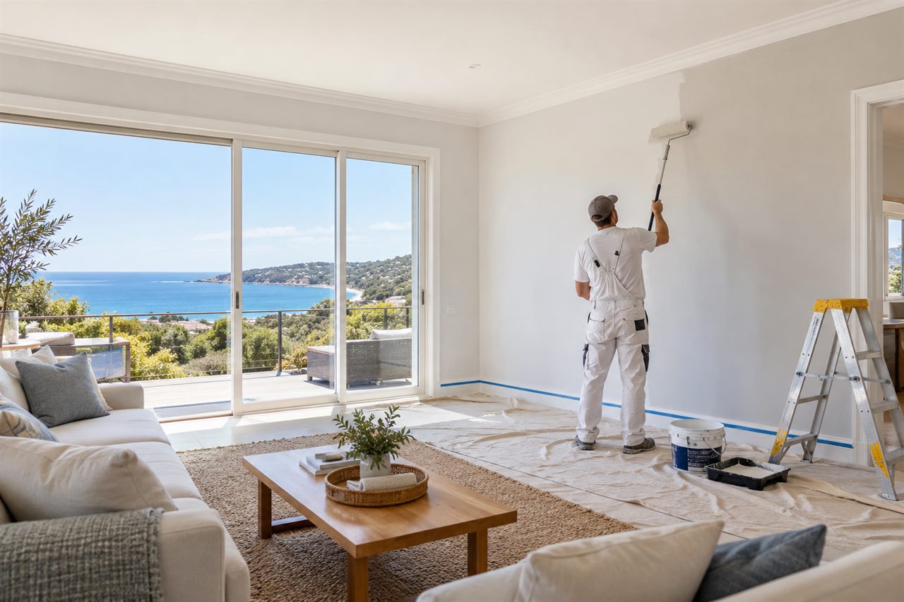 AI-generated illustrative interior painting image for Mount Martha